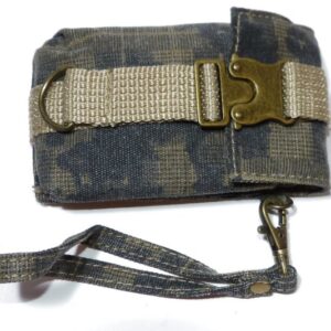 Camera Pouch Army camo Canvas # 253