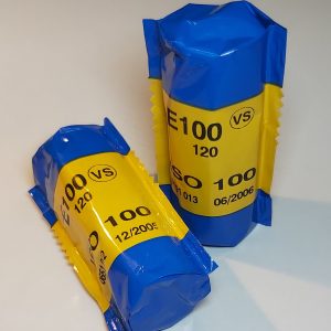 Expired Kodak Ektachrome E100 120 Format Rolls