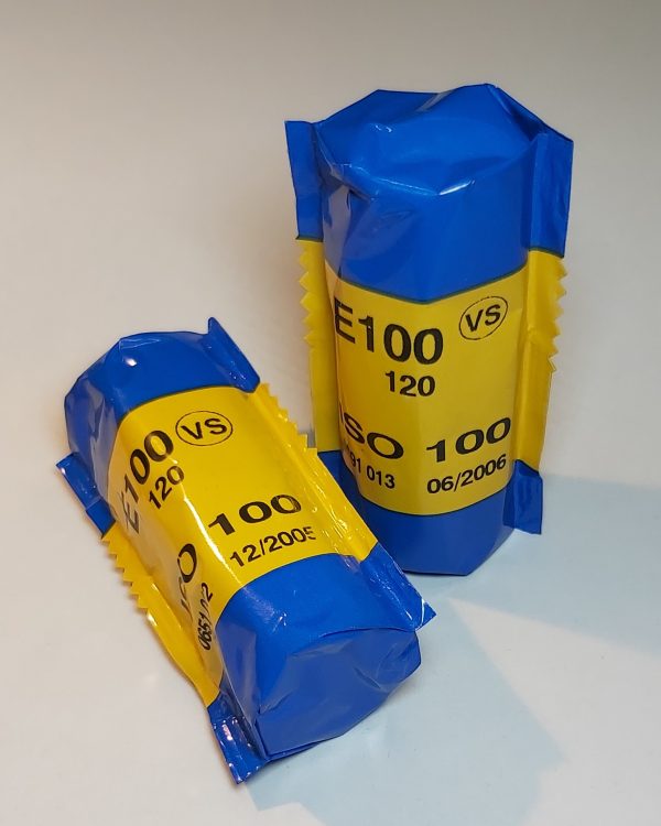 Expired Kodak Ektachrome E100 120 Format Rolls